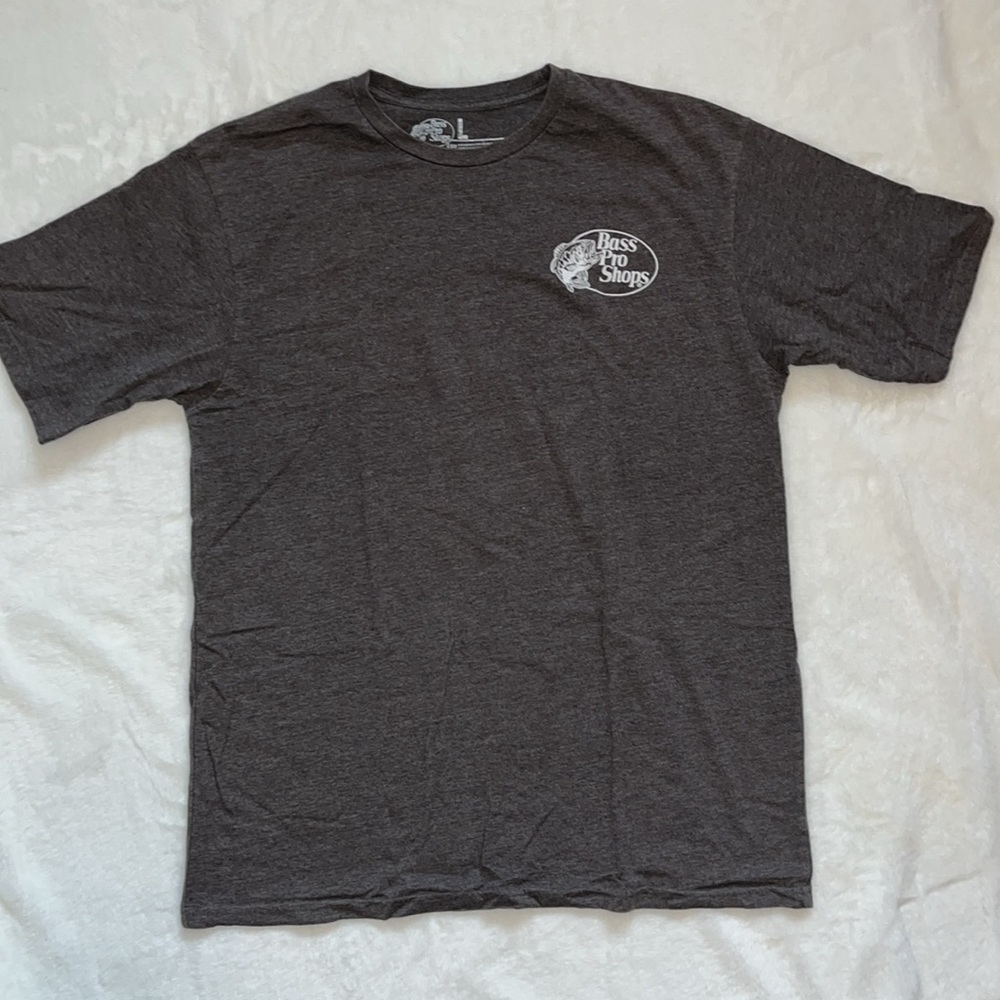 BASS PRO SHOPS Short Sleeve Skeleton " I Got Your Back " Slogan T Shirt - Picture 2 of 3